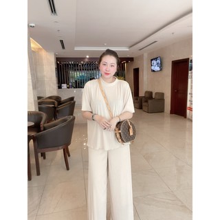 SET ÁO + QUẦN DẬP LY CAO CẤP BIGSIZE ( HÀNG CÓ SẴN )
