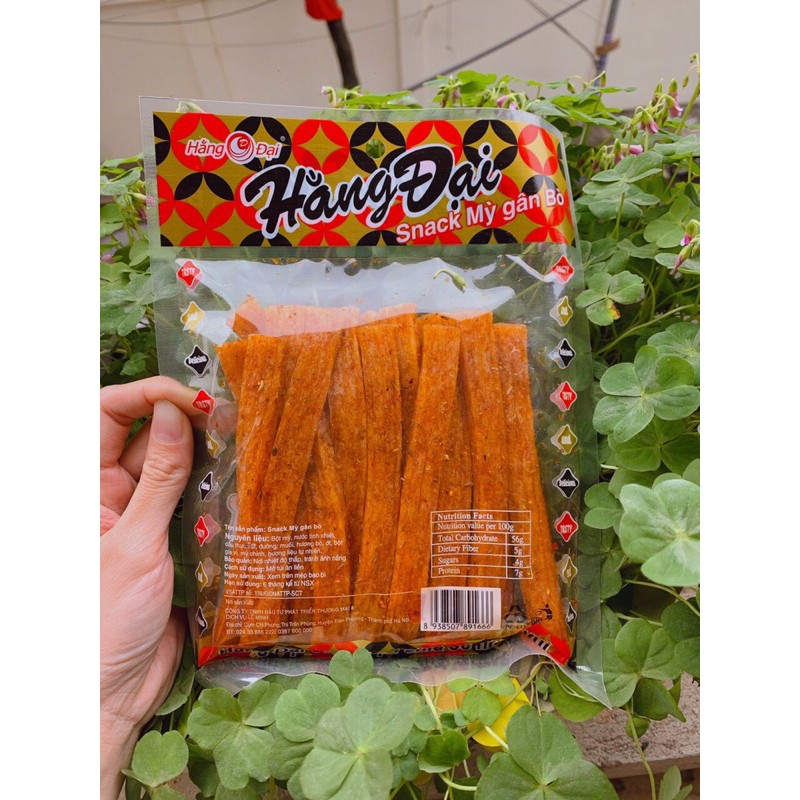 Snack Mỳ Gân Bò Hằng Đại gói 176Gram