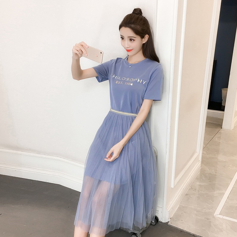 Đầm Nữ Tay Ngắn Ôm Dáng Phong Cách Hàn Quốc | BigBuy360 - bigbuy360.vn