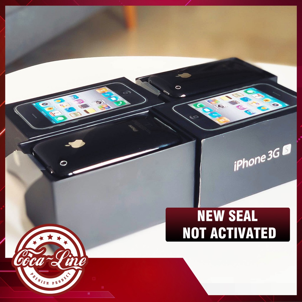 Điện Thoại iPhone 3GS 8GB - Date 6 - 2009 |NEW SEAL| |CHƯA ACTIVE| - Đen Fullbox (Hàng Sưu Tầm)