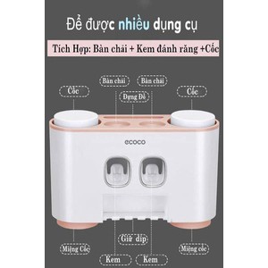 Bộ Nhả Kem Đánh Răng Ecoco Cao Cấp