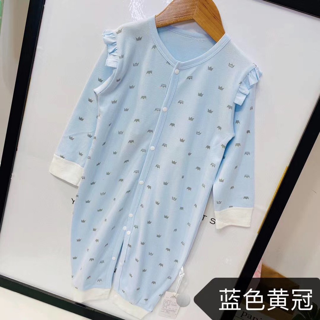 Body Dài Bấm Cúc Cho Bé, Body Dài Tay size 59-73(0-12M)