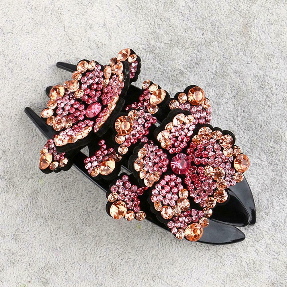 Kẹp Tóc Đính Đá Pha Lê Thời Trang W0Y5 Z5O3 K5F4 J0K8