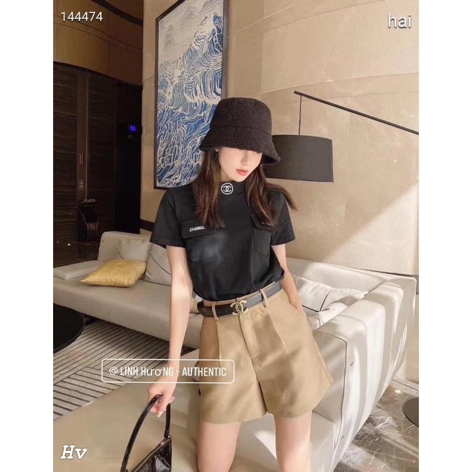 Quần sooc nữ kèm đai Q451