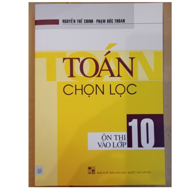 Sách - Toán chọn lọc ôn thi vào lớp 10