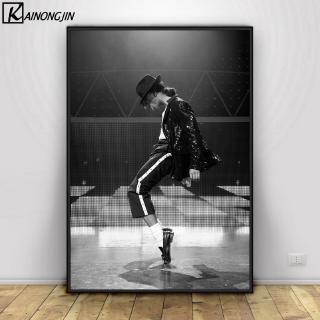 Poster treo tường in hình Michael Jackson sáng tạo độc đáo