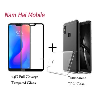 Bộ ốp lưng + Kính full keo Xiaomi Mi A2 Lite siêu bền