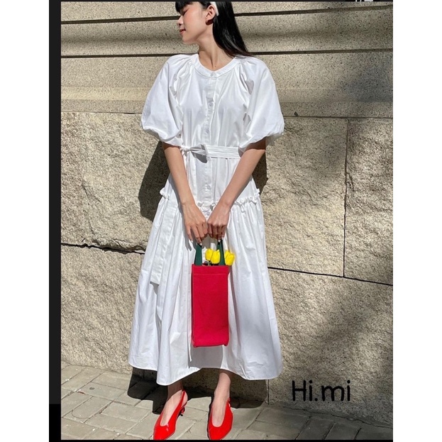 Đầm nữ dáng dài -  Váy babydoll vải tơ mềm cộc tay dáng xoè dài | BigBuy360 - bigbuy360.vn