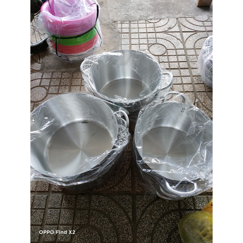 Nồi nhôm Thanh Hiền size lớn