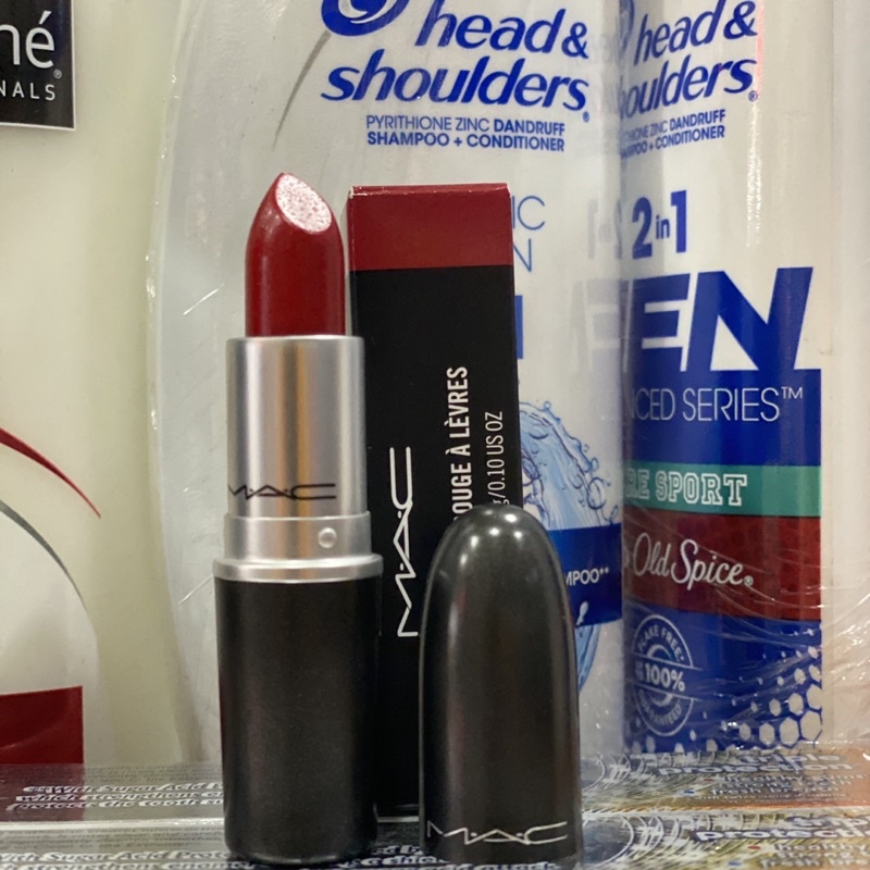 Son MAC Màu Ruby Woo đỏ thẫm siêu đẹp 502 Cockney