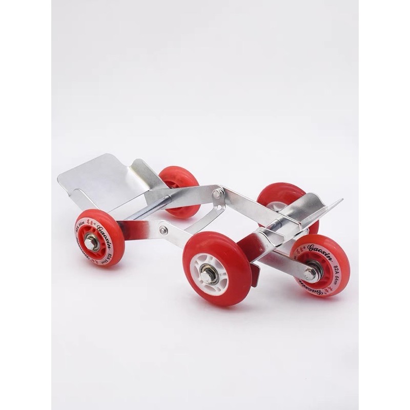 Bánh xe cứu hộ xe máy, bánh xe trợ lực thủng lốp, bể bánh (kèm ảnh thật)