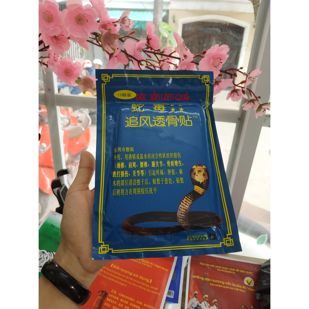 Cao dán trị phong thấp Nọc độc rắn
