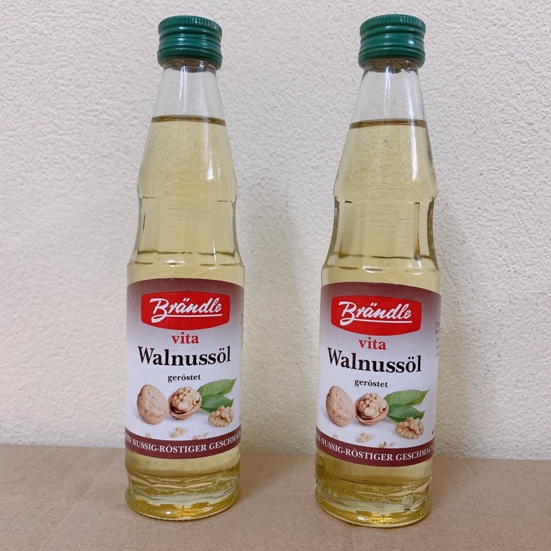 Date 04/2024 - Dầu óc chó Brandle Vita Walnussol Đức cho bé ăn dặm 100ml (mẫu mới)