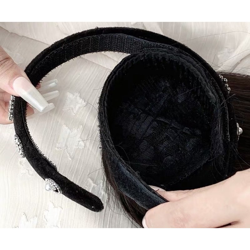 TÓC GIẢ KÈM BĂNG ĐÔ ❤️ FREESHIP❤️ mẫu tóc xù