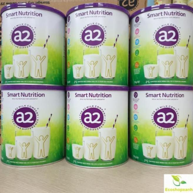 Sữa bột A2 Smart Nutrition của Úc loại 750gram cho bé từ 4-12 tuổi Date mới