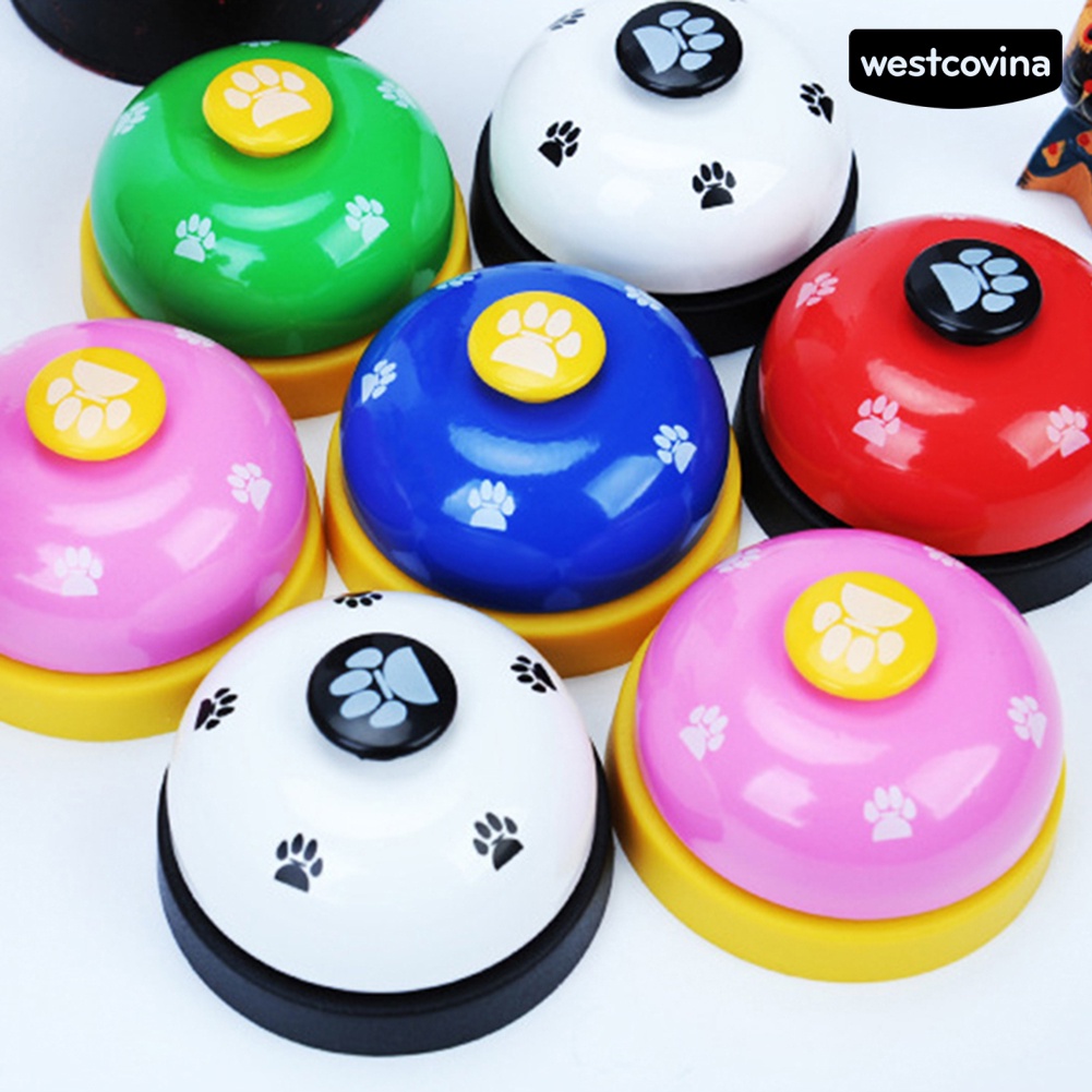 Đồ Chơi Chuông Kim Loại Hình Dấu Chân Đáng Yêu Cho Thú Cưng