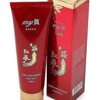 [Rẻ Vô Địch] Sữa rửa mặt trắng da Hồng Sâm Đỏ My Gold Hàn Quốc 120ml