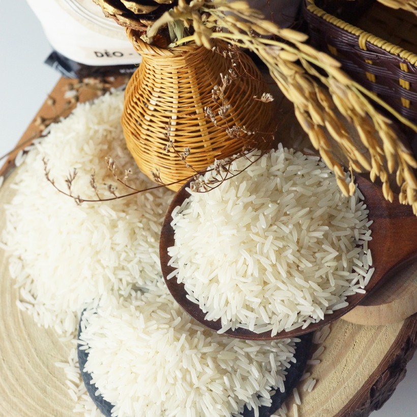 Gạo sạch GUfoods - Trắng sữa, dẻo, ngọt, thơm - Túi 1kg