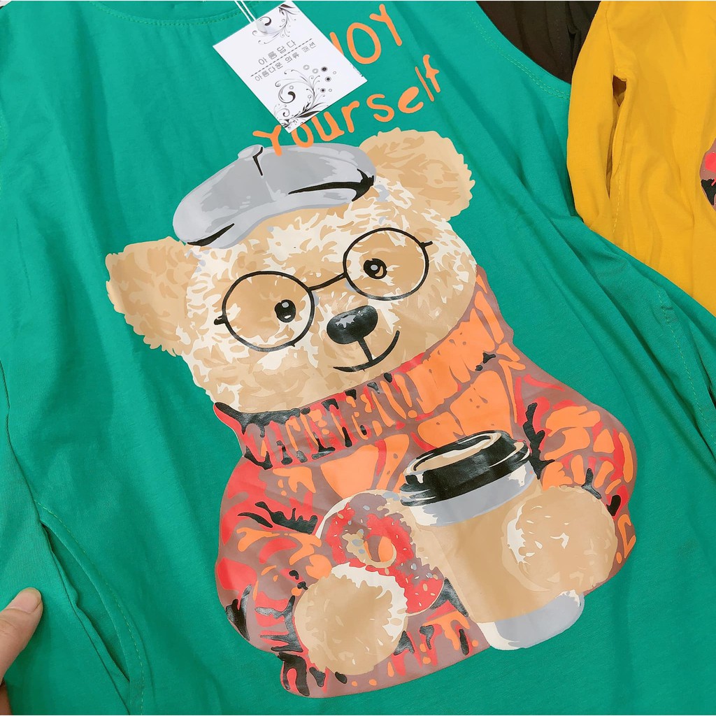 Váy suông Gấu đeo kính siêu xinh ( kèm ảnh thật, video ) | BigBuy360 - bigbuy360.vn