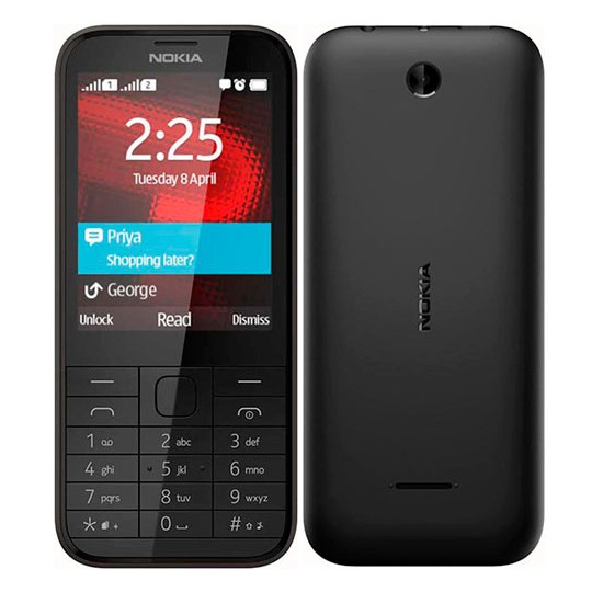 Điện thoại nokia 225 chính hãng  - 2 SIM, bảo hành 12 tháng