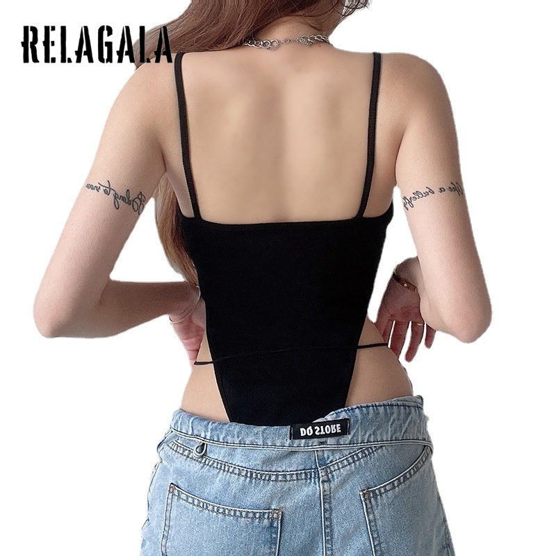 Bộ áo liền quần hai dây màu sắc trẻ trung quyến rũ cho nữ | BigBuy360 - bigbuy360.vn