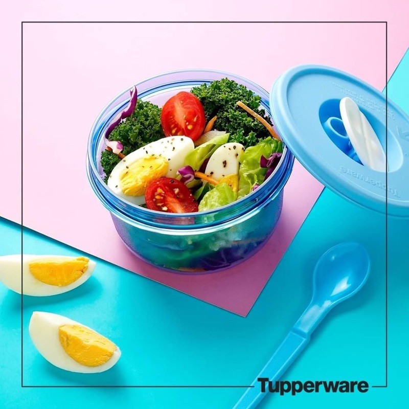 Hộp dùng Lò vi sóng Tupperware 400ml (mua 3sp còn 110k)