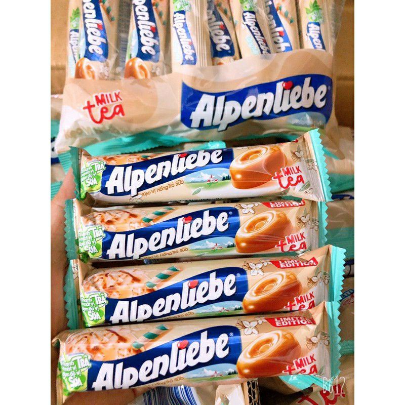 16 thỏi Kẹo mềm đủ các vị 2Chew Alpenliebe thanh 24.5g