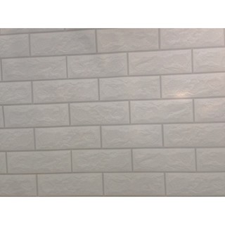 Combo 5m giấy dán tường gạch xám BinBin DTL24