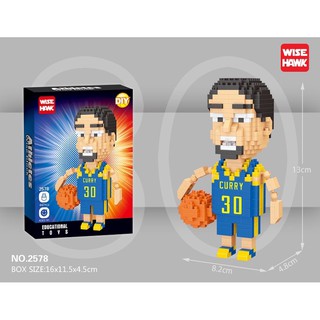 Mô hình lắp ráp nhân vật bóng rổ NBA