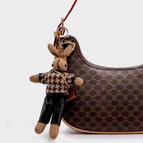 Dela Phụ Kiện Móc Khóa Hình Thỏ Dễ Thương Xinh Xắn