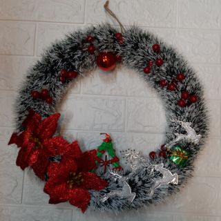🎄VÒNG NGUYỆT QUẾ TRANG TRÍ NOEL
