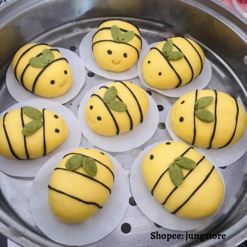 Khuôn bánh tạo hình con ong làm bánh bao, bánh trôi, fondant, đất sét M426