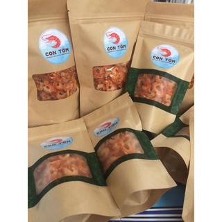 Tôm Khô Con Tôm Rừng [Túi 100gr] - Loại 1 - Tôm Khô Từ Tôm Đất Sống, SX Truyền Thống, Phơi Nắng Tự Nhiên, Tôm To - Đều