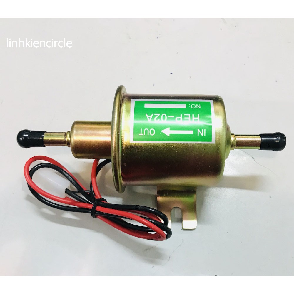 Bơm dầu diesel 12V bơm tự mồi HEP-02A bơm nhiên liệu xăng bơm dầu 80 - 100 lít một giờ - LK0110