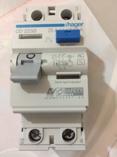 Át chống giật hager, át chống giò điện