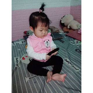 áo ghile gấu quẩng châu siêu cute