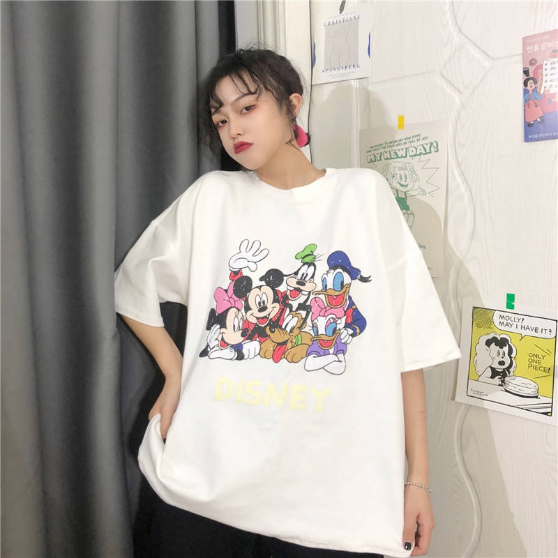 NRVP Áo Thun Nữ Cổ Tròn Tay Ngắn Thời Trang 2021