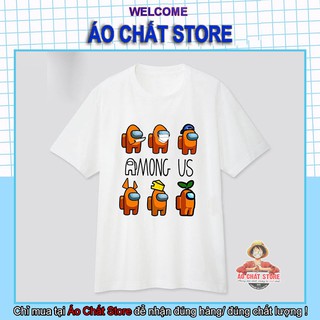 Áo thun bé trai hình Among Us Cam đẹp | Áo Among Us mẫu mới vải đẹp AU13 | Áo Chất Store