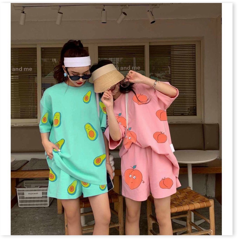 SET BỘ TRÁI BƠ CUTE,THIẾT KẾ HỌA TIẾT SIÊU NGẦU,CHẤT LIỆU VÃI THOÁNG MÁT  THỜI TRANG KME.STORE