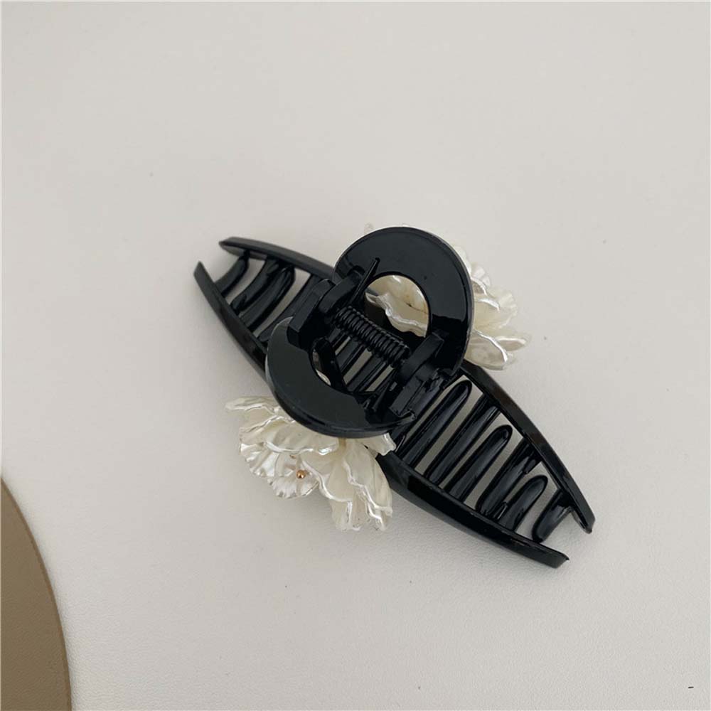 Kẹp Tóc Càng Cua Đính Hoa Thời Trang Cho Nữ