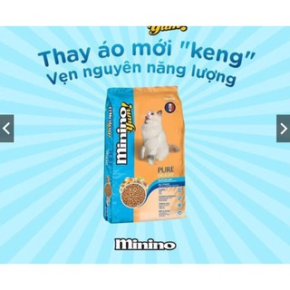 Thức Ăn Hạt Khô Cho Mèo Vị Hải Sản Seafood Mix Minino Yum 350g