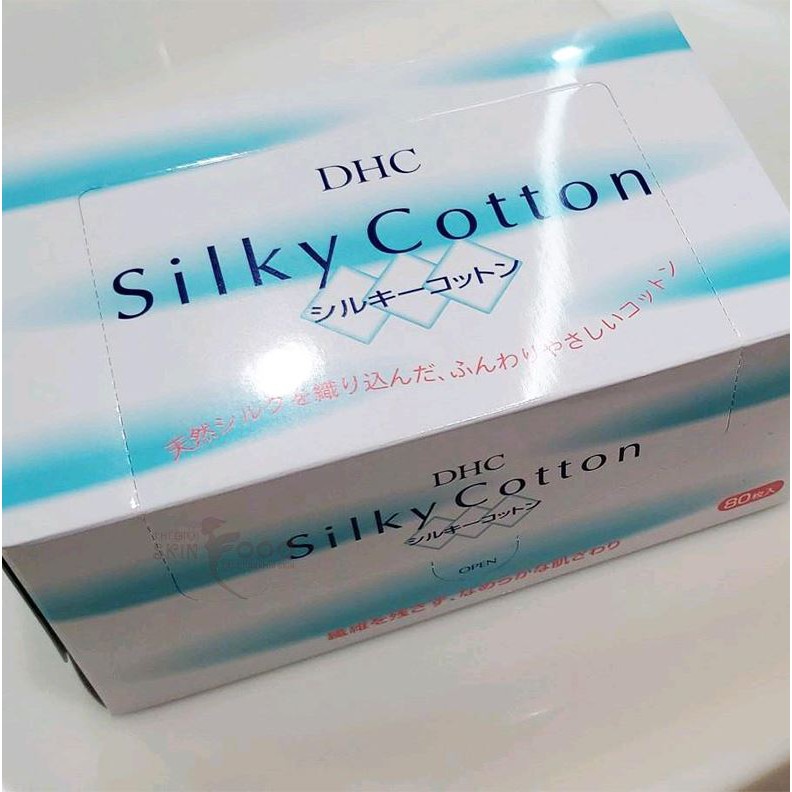 Bông Trẩy Trang DHC Silky Cotton (80 Miếng)