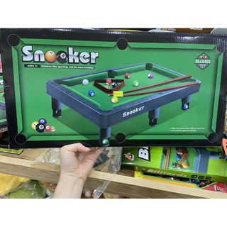 BÀN BI A MINI CÓ ĐÁNH SỐ MẶT NỈ BIDA MINI