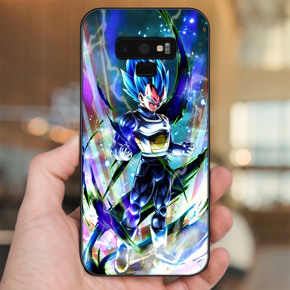 Ốp lưng Samsung Note 9 viền đen in hình Vegeta Dragon Ball