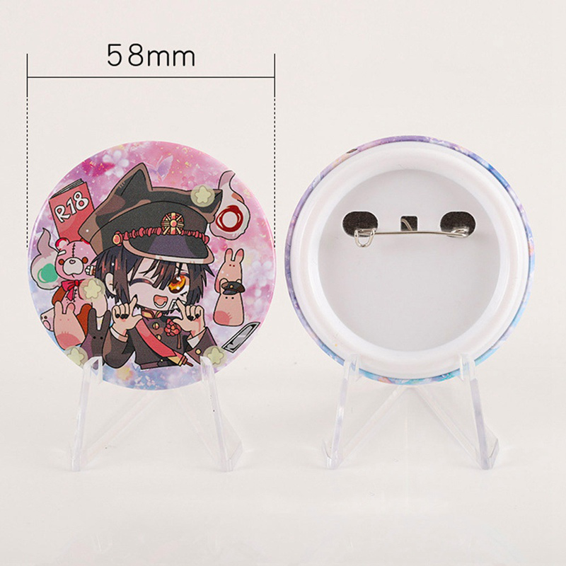 Huy Hiệu Cài Áo Hình Nhân Vật Anime