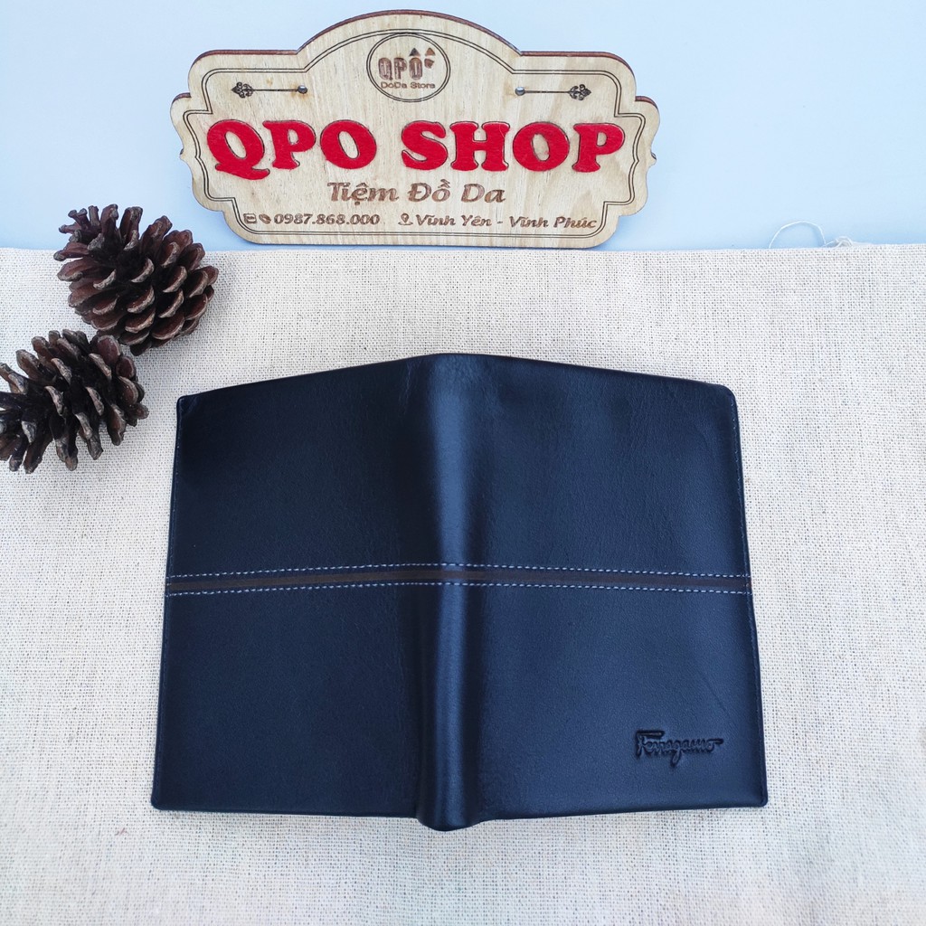 Ví da nam cao cấp da bò nappa loại xịn hàng loại 1- Bảo hành da 12 tháng