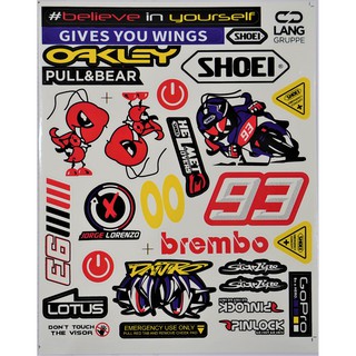 Miếng Dán Sticker Cho Xe Và Mũ Bảo Hiểm Tuấn Cận 299