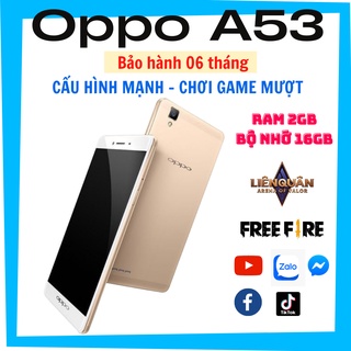Điện thoại Oppo A53 (2GB/16GB) hỗ trợ 4G chính hãng giá rẻ, cấu hình khủng