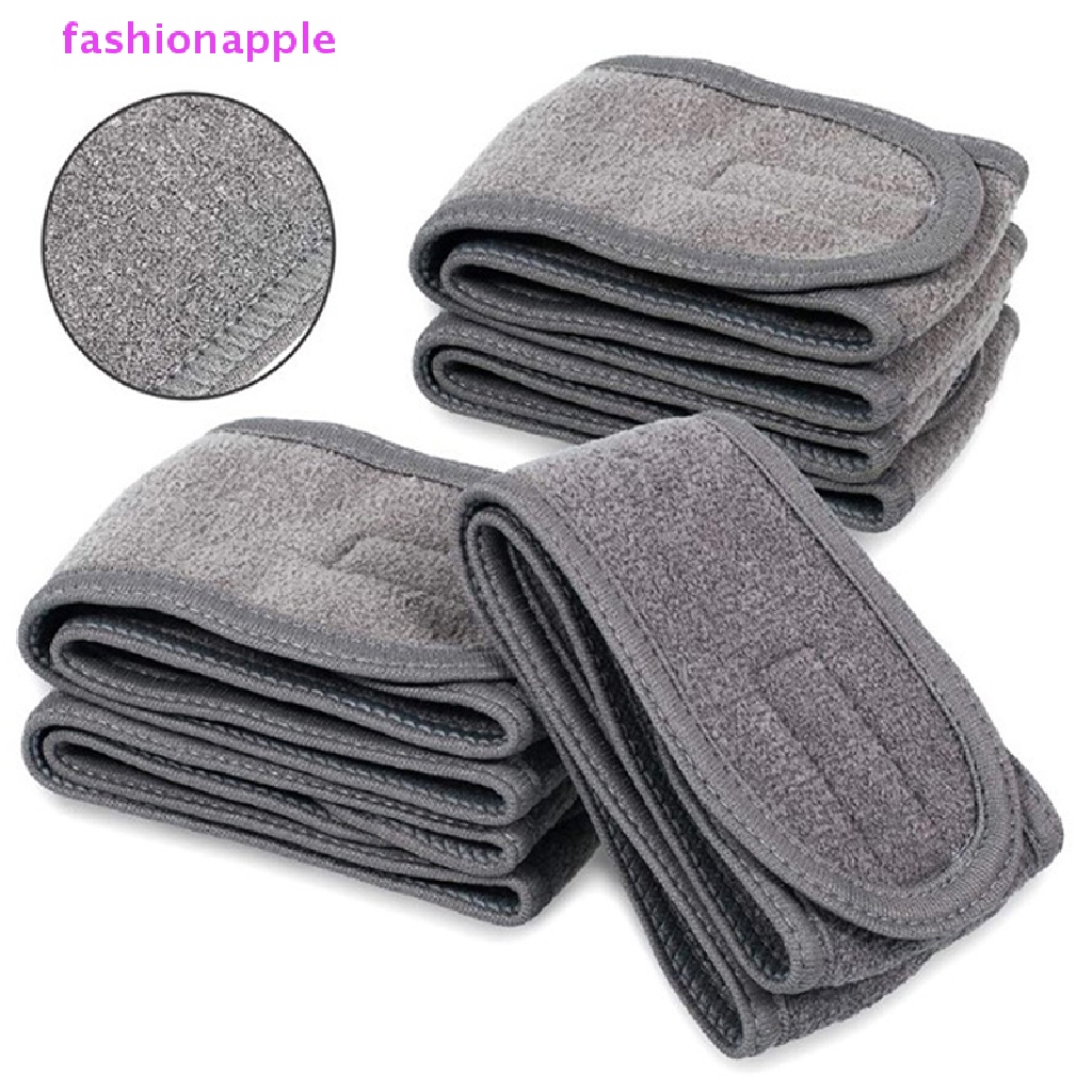 Favn Băng Đô Thể Thao Yoga Tắm Trang Điểm 8 Kiểu Khóa Dán Đàn Hồi Màu Tinh Khiết