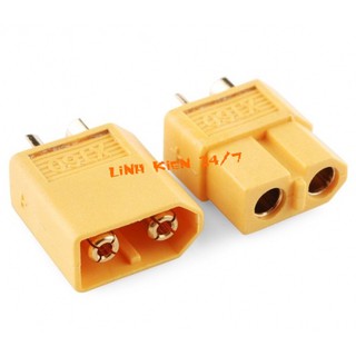 Jack Cắm Pin XT60 - 1 Cặp Đực-Cái